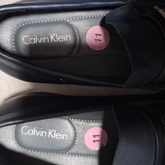 Calvin Klein Earnest Men's Navy Slip-On Loafers - Picture 4 of 9
